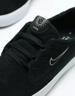 Nike SB Shane Skate Shoes - Black/White-Black -Nike 001087334 4