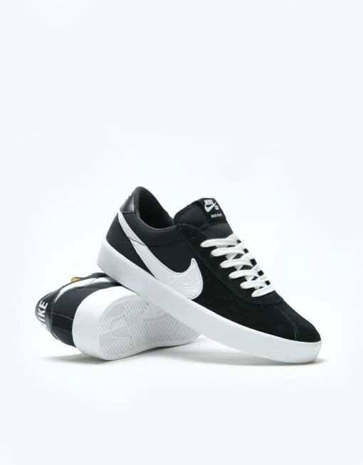 Nike SB Bruin React Skate Shoes - Black/White-Black-Anthracite -Nike 001097181 8