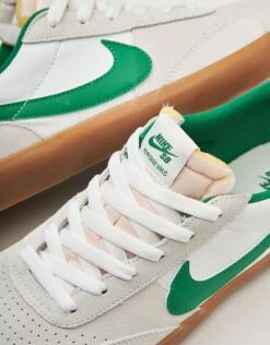 Nike SB Heritage Vulc Skate Shoes - Summit White/Lucky Green-White -Nike 001102626 3 dd35a4c8 1af8 4c6c 8911 1b29f8f5fe48