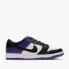 Nike SB Dunk Low Pro Skate Shoes - Court Purple/Black-White-Court Purple -Nike 001108796