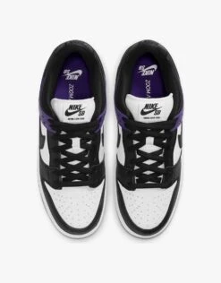 Nike SB Dunk Low Pro Skate Shoes - Court Purple/Black-White-Court Purple -Nike 001108796 2