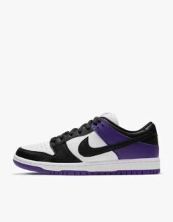 Nike SB Dunk Low Pro Skate Shoes - Court Purple/Black-White-Court Purple -Nike 001108796 3