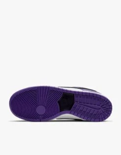 Nike SB Dunk Low Pro Skate Shoes - Court Purple/Black-White-Court Purple -Nike 001108796 8