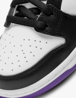 Nike SB Dunk Low Pro Skate Shoes - Court Purple/Black-White-Court Purple -Nike 001108796 9