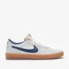 Nike SB Heritage Vulc Skate Shoes - Summit White/Navy-White-Gum Light Brown -Nike 001108801