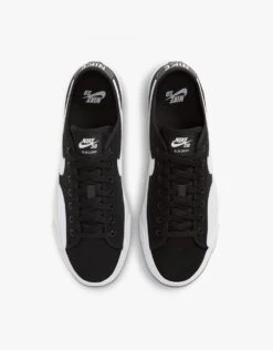 Nike SB BLZR Court Skate Shoes - Black/White-Black-Gum Light Brown -Nike 001108805 2