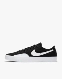 Nike SB BLZR Court Skate Shoes - Black/White-Black-Gum Light Brown -Nike 001108805 4