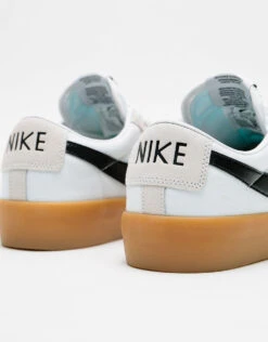 Nike SB Zoom Blazer Low Pro GT Skate Shoes - White/Black-White-White -Nike 001115079 5