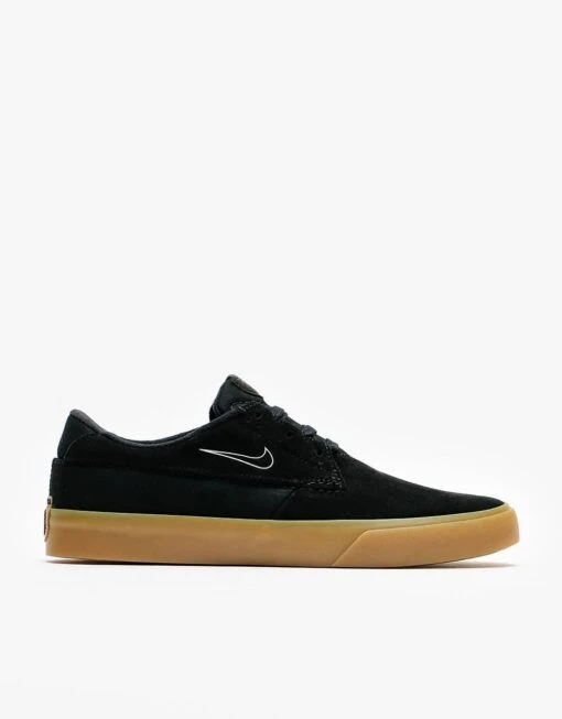 Nike SB Shane Skate Shoes - Black/White-Black-Black -Nike 001115092