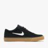 Nike SB Chron 2 Skate Shoes - Black/White-Black-Gum Light Brown -Nike 001119097