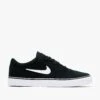 Nike SB Chron 2 Canvas Skate Shoes - Black/White-Black -Nike 001119100