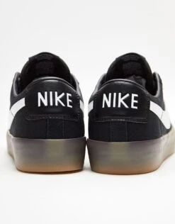 Nike SB Zoom Blazer Low Pro GT Skate Shoes - Black/White-Black-White -Nike 001135467 6