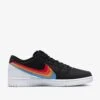 Nike SB Dunk Low Pro QS Skate Shoes - Black/Black-White -Nike 001136872 1