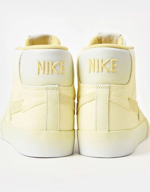 Nike SB Zoom Blazer Mid Premium Skate Shoes - Lemon Wash/Lemon Wash-Lemon Wash-White -Nike 001140504 6