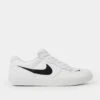 Nike SB Force 58 Premium Skate Shoes - White/Black-White-White -Nike 001140505