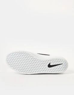 Nike SB Force 58 Premium Skate Shoes - White/Black-White-White -Nike 001140505 2