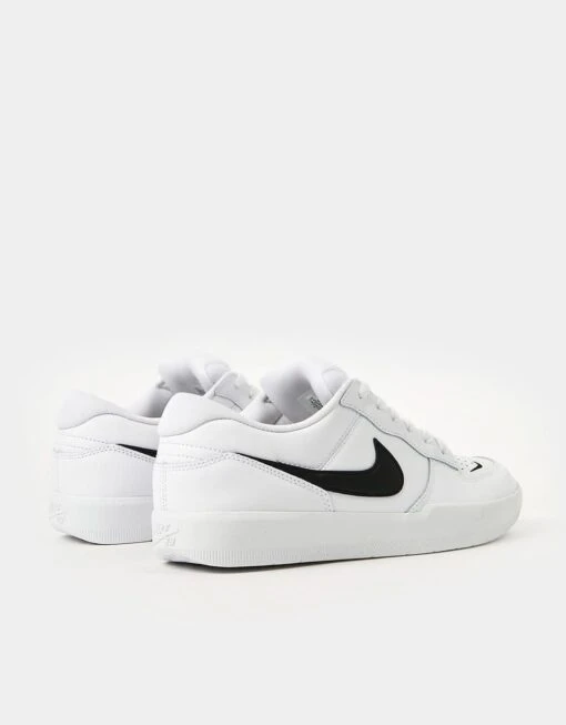 Nike SB Force 58 Premium Skate Shoes - White/Black-White-White -Nike 001140505 7