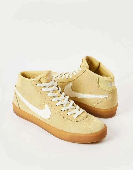 Nike SB Bruin High Skate Shoes - Lemon Wash/Sail-Lemon Wash -Nike 001140514 1