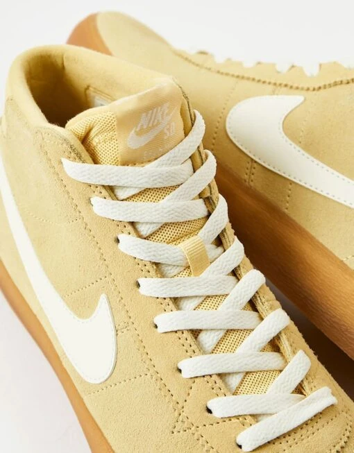 Nike SB Bruin High Skate Shoes - Lemon Wash/Sail-Lemon Wash -Nike 001140514 3