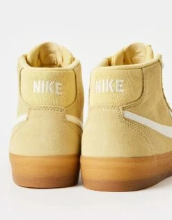 Nike SB Bruin High Skate Shoes - Lemon Wash/Sail-Lemon Wash -Nike 001140514 6