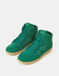 Nike SB Dunk High Pro Decon Skate Shoes - Gorge Green/Gorge Green-Black -Nike 001144538 3