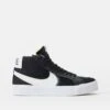 Nike SB Zoom Blazer Mid Premium Plus Skate Shoes - Black/White -Nike 001144545