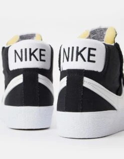 Nike SB Zoom Blazer Mid Premium Plus Skate Shoes - Black/White -Nike 001144545 8