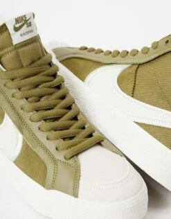 Nike SB Zoom Blazer Mid Premium Plus Skate Shoes - Pilgrim/Phantom -Nike 001144546 5