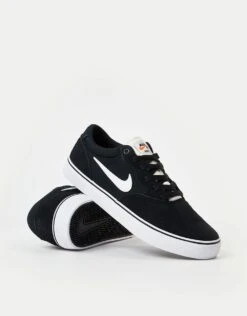 Nike SB Chron 2 Skate Shoes - Black/White-Black-Sail -Nike 001144556 5