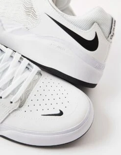 Nike SB Ishod Premium Skate Shoes - White/Black-White-Black -Nike 001144560 5