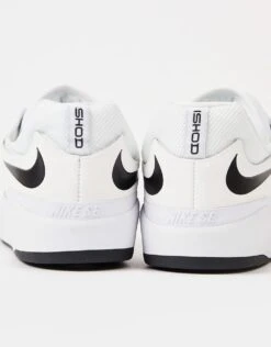 Nike SB Ishod Premium Skate Shoes - White/Black-White-Black -Nike 001144560 8