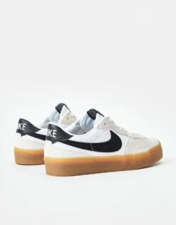 Nike SB Pogo Skate Shoes - White/Black-White-Gum Light Brown -Nike 001144563 4