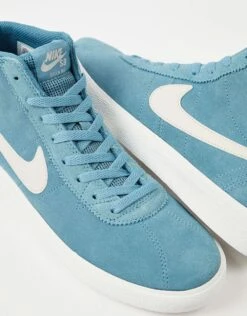 Nike SB Bruin High Skate Shoes - Noise Aqua/Lt Orewood Brn-Noise Aqua -Nike 001149104 4