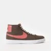 Nike SB Zoom Blazer Mid Skate Shoes - Baroque Brown/Adobe-Baroque Brown-White -Nike 001149105