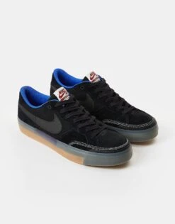 Nike SB Pogo Premium Skate Shoes - Black/Black-Hyper Royal-Gum Light Brown -Nike 001149112 1