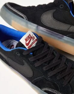 Nike SB Pogo Premium Skate Shoes - Black/Black-Hyper Royal-Gum Light Brown -Nike 001149112 4