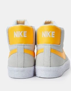 Nike SB Zoom Blazer Mid Skate Shoes - Summit White/Laser Orange-Summit White -Nike 001151298 7