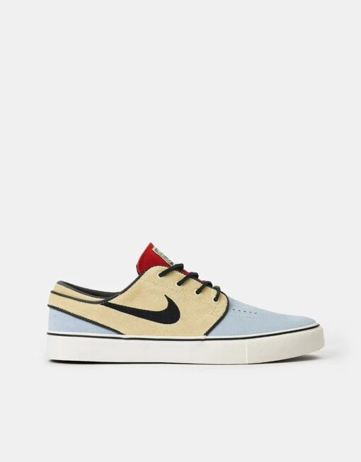 Nike SB Zoom Janoski OG+ Skate Shoes - Alabaster/Alabaster/Chile Red -Nike 001155013