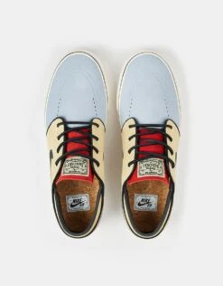 Nike SB Zoom Janoski OG+ Skate Shoes - Alabaster/Alabaster/Chile Red -Nike 001155013 4