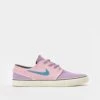 Nike SB Zoom Janoski OG+ Skate Shoes - Lilac/Noise Aqua-Med Soft Pink -Nike 001161494