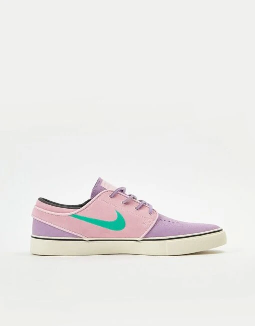 Nike SB Zoom Janoski OG+ Skate Shoes - Lilac/Noise Aqua-Med Soft Pink -Nike 001161494 5