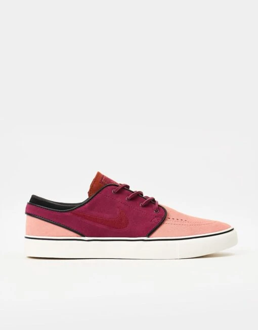 Nike SB Zoom Janoski OG+ Skate Shoes - Red Stardust/Team Red-Rosewood -Nike 001163235