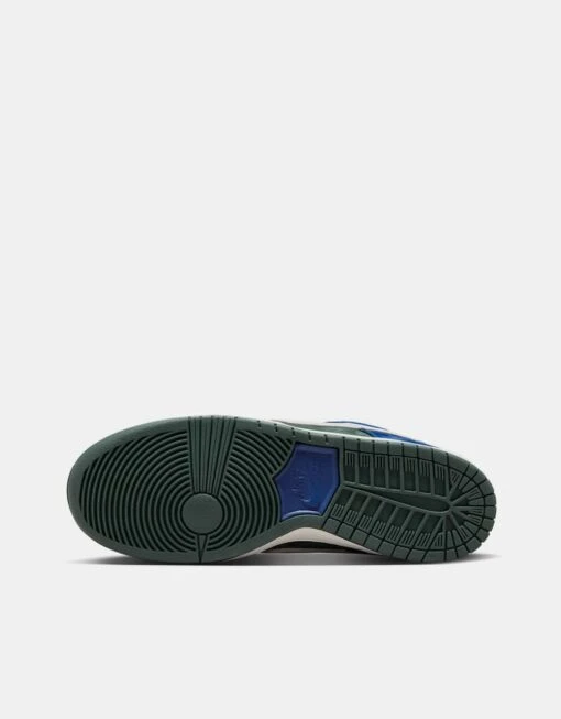 Nike SB 'Wildcard' Dunk Low Pro Skate Shoes - Dark Green/Blue/White -Nike 001163706 4