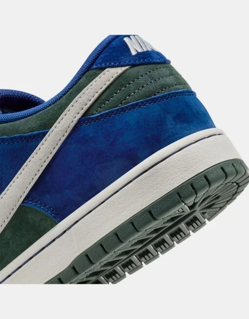 Nike SB 'Wildcard' Dunk Low Pro Skate Shoes - Dark Green/Blue/White -Nike 001163706 6