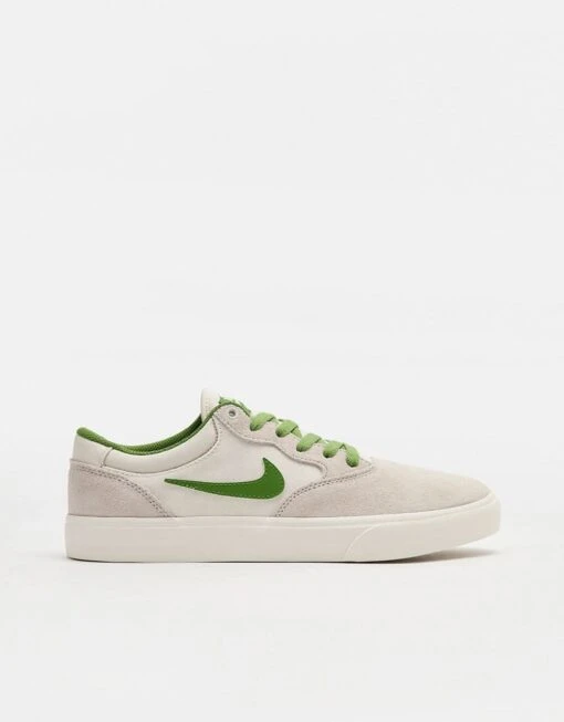 Nike SB Chron 2 Skate Shoes - Phantom/Chlorophyll-Summit White-Sail -Nike 001163710