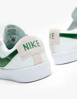 Nike SB Zoom Blazer Low Pro GT Skate Shoes - White/Fir-White-Gum Lt Brown -Nike 001163722 7