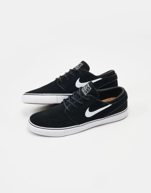 Nike SB Zoom Janoski OG+ Skate Shoes - Black/White-Black-White-Black-Gum Lt Brown -Nike 001163724 2