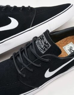 Nike SB Zoom Janoski OG+ Skate Shoes - Black/White-Black-White-Black-Gum Lt Brown -Nike 001163724 6