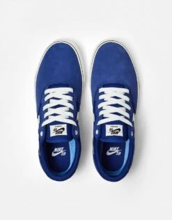 Nike SB Chron 2 Skate Shoes - Deep Royal Blue/Sail-Deep Royal Blue-Sail-Black -Nike 001168617 5