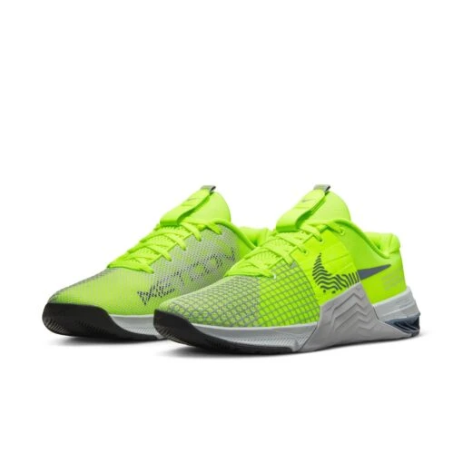 Nike Metcon 8 Training Shoes In Yellow And Grey -Nike AURORA DO9328 700 PHCFH001 2000 1